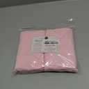 American Baby Company 2 Pack 100% Natural Cotton Fitted Mini Crib Sheets 38" x 24" - Soft & Breathable Small Nesting Portable Sheets, Fits Pack N Play Mattresses, Pink, for Boys & Girls