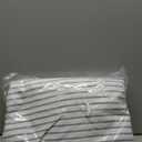 King Size Flat Sheet - Hotel Quality Top Flat Bed Sheet Only - Ultra-Soft, Comfy, Breathable & Cooling - Fade & Wrinkle Free - Easy-Care, Stain and Shrink Resistant Bedding - Oeko-Tex - Blue Stripes