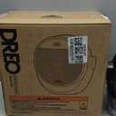 DREO Space Heater 1500W, 60 Adjustable Tilt, 10.5ft/s Portable Electric Heaters for Indoor Use with Thermostat, 8 Safety Protections, 3 Modes, Remote, Quiet Desk Heater for Bedroom, Office, Black