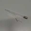 Electrode Wand Glass Tube Handheld Spare Parts for Hi Frequency Instrument Elitzia ETJX006AS (Blue comb)