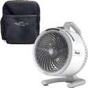 Shark FlexBreeze HydroGo Fan & Travel Bag  Ultra-powerful portable fan with indoor + outdoor evaporative mist. Corded & cordless, long lasting battery runtime, White, FA053BRN