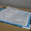 28 Inch Drop in Kitchen Sink with Overflow Gunmetal Black, 16 Gauge Stainless Steel Single Bowl Topmount Kitchen Sink, 9 Inch Deep Sink with Dish Grid, Roll Drainer and Basket Strainer