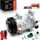 A-Premium Air Conditioner AC Compressor with Clutch Compatible with Toyota Corolla 1.8L 2014-2019, Corolla iM 1.8L 2017-2018