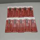 Wire Cutters 10 Pack, 6" Dykes Cutter, HOUSERAN Dikes Wire Cutters Wire Snips with Non-slip Red Handle, Side Cutters, Spring Loaded Wire Cutters, Flush Cutters for Artificial Flowers, Crafts, Zip Tie (10 Pack Wire Cutters)