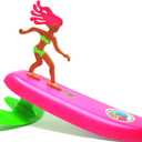 Surfer Dudes Classics Wave Powered Mini-Surfer and Surfboard Toy - Bali Bobbi