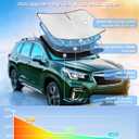 for Subaru Forester 2019-2025 2026 Sun Shade Sunshade Windshield Cover, 4-Layer Front Window Shade for Forester Crossover, Base, Premium, Sport, Limited Sun Visor 240T Shade Cooler Car Accessories