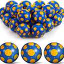 Civaner 24 Pcs Birthday Party Favor, 1.5'' Stress Ball Sensory Fidget Toys for Birthday Decorations Supplies Goodie Bags Christmas Stocking Stuffers Valentines Gifts (Cookies)