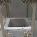 NEEDOMO Large Lanterns Decorative Indoor, 14'' Vintage Outdoor Lanterns with Clear Glass, Metal Candle Holder Lantern Rustic Farmhouse Shelf Decor for Indoor Outdoor Events Wedding and Party