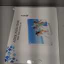 1 Pack Acrylic Picture Frame 1114 Clear Double Sided Magnetic Photo Frame - Frameless Baby Friend Family Picture Desktop Display with Support Stand and Gift Boxes