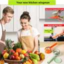 3 x 2026 New Desgin vegetable Peelers for kitchen,home,office and camping(2Pcs)