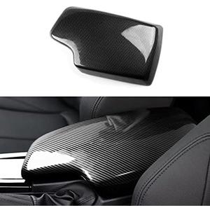 Car Armrest Cover Lid Storage Box Carbon Color ABS Trim fits for BMW F30 2012 2013 2014 2015 2016 2017 2018 2019 Accessories - for F30 ONLY