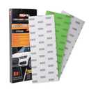 POLIWELL Pyramid Structure Car Sandpaper Set: 3.6 x 9 Wet/Dry Polishing Pads (1500/3000/5000 Grit)  Clear Coat Scratch Repair, Automotive Detailing Care, and Ultra-Smooth Surface Restoration