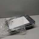 SNTD Dish Drying Rack - Small Dish Rack for Kitchen Counter, Stainless Steel Dish Drainer with Utensil Holder and Drainboard, 11" W x 15" L (Silver)