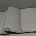 2Pcs XXL Dish Drying Mat,Absorbent Microfiber Dish Drainer Mats,Kitchen Counter Pads for Coffee Countertops,Sinks,Draining Racks(24x17",Gray)