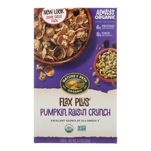 Natures Path Cereal Flax Pmpkn Raisin, BBD 03/01/2026