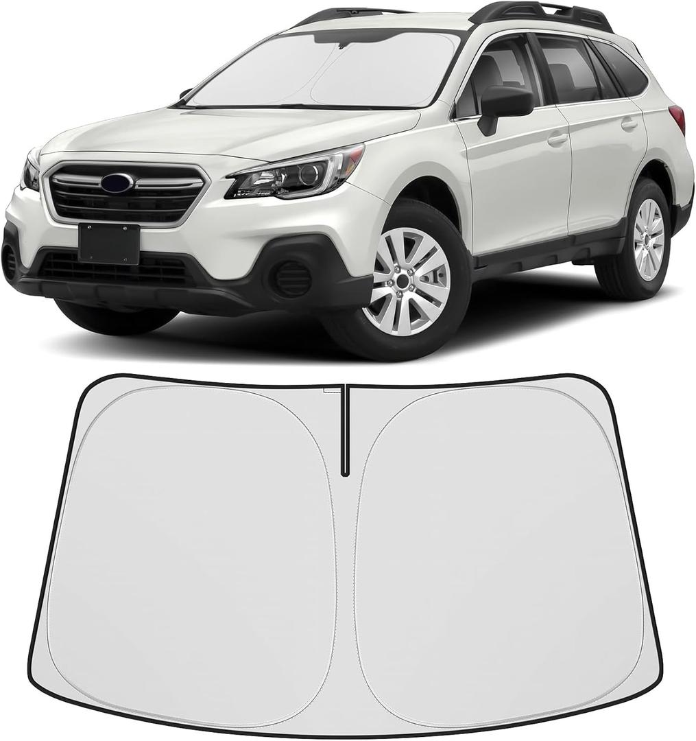 Windshield Sun Shade Compatible for Subaru Outback 2015 2016 2017 2018 2019 SUV, Base,Premium,Limited,Touring Sun Visor Accessories Sunshade Shield Protector (for Subaru Outback 2015-2019)