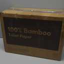 Amazon Aware 100% Bamboo 3-Ply Toilet Paper, Unscented, 24 Rolls, FSC Certified, 350 Sheets, 8400 Count, Pack of 24, Plastic-Free