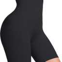 Tummy Control Shapewear Shorts for Women High Waisted Body Shaper Short Seamless Thigh Slimming (Black, XS)