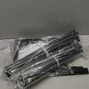 Boot Rack, 19.5 Inches Boot Rack Organizer Tall Boots, Stainless Steel Boot Storage Holder, Free Standing Boot Racks for 6 Pairs Entryway, Closet, Black