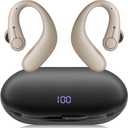Hearing Aids, Hearing Aids for Seniors with Bluetooth, Rechargeable Hearing Aid with Noise Cancellation, 5-Level Button Volume Control, OTC Hearing Amplifier for Moderate Hearing Loss, Clear Sound