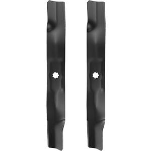 ACEBRI High Lift Blades 42 '' for John Deere AM141034, AM137329, M154062 105, 115, 125, 135, D100, D105, D110, D120, D125, D130, LA115, LA120, LA125, LA135, LT160, LT180 SST15, SST16 Mower Blade 2Pack