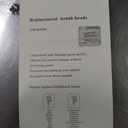 White 3D Toothbrush Heads Replacement Sensitive Accessories for Oral B 4732 3733 4734, Pack of 4 