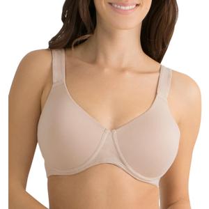 Fruit of the Loom Women's Anti-Gravity Wire-Free Bra, Sand, 36B