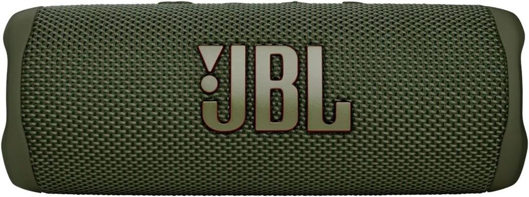 JBL Flip 6 - Portable Bluetooth Speaker, Powerful Sound and Deep Bass, IPX7 Waterproof, 12 Hours of Playtime, Speaker for Home, Outdoor and Travel (Green)