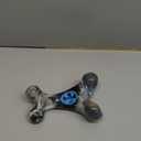 WinTour Tough Dog Toys for Aggressive Chewers Nylon, 2 in 1 Indestrctible Dog Toy to Keep Them Busy, Dog Bones for Aggressive Chewers Medium and Large Breeds, Beef Flavor (SharkBone-Gray)