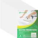 KOPAIBOS Freezer Paper Sheets for Quilting & Crafts - 8.5x11 Inches, 30 Sheets - Heavy Duty, Laser & Inkjet Printable Wax Paper for Quilters, Applique & Sewing Projects
