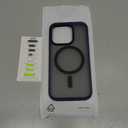 TORRAS Magnetic Shockproof for iPhone 15 Pro Case, [Military-Grade Drop Tested] [Compatible with MagSafe] Translucent Slim Protective Anti-Scratch Anti-Fingerprint Guardian Mag 2023 (Blue)