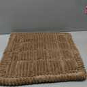 FUNNY FUZZY Pet Couch Covers for Sofa, Washable Dog Couch Cover Protector for Dogs, Flannel Couch Covers for Dogs Pet Friendly Pets Mat Bed (Brown, 19.7"x19.7")