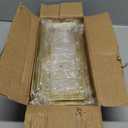 Liuoud 5 Pack Shower Caddy Organizer Rack Shelf for Inside Shower, Self Adhesive Wall Storage Basket Rustproof Stainless Steel Shampoo Holder Bathroom Accessory Decor Set, Gold