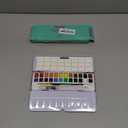 ARTISTRO Watercolor Paint Set 24 Colors, Travel Watercolor Set in Portable Box, Mini Water Colors Paint for Artists, Beginners, Amateur Hobbyists