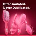 Wet Brush Detangling Brush, Original Detangler Brush (Pink) - Wet & Dry Tangle-Free Hair Brush for Women & Men - No Tangle Soft & Flexible Bristles for Straight, Curly, & Thick Hair (1 Count (Pack of 1))