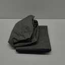 YACQ 2 Pack Large Moisture-Proof Storage Moving Travel Bag for Comforter Pillow Blanket Quilt Bedding Clothes/Water-Resistant Linen Fabric/Storage Container for Closet Under-Bed (Gray)