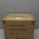 Ice Cream Maker Machine Automatic: TINANA Icecream Machine with LCD Display - Electric Gelato Maker - No Pre-freezing