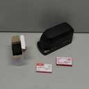 Electric Stapler for Desk Value Pack, 45 Sheet Capacity, Includes 1500 Staples & Staple Remover, No-Jam, Faster Stapling, AC Adapter Powered, Black