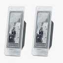 13502178 2PCS License Plate Light Fit for Chevy Equinox 2010-2017/Traverse 2013-2017/Trax 2017-2019/,Sonic 2012-2020 Replace 13502179,GM13502178,GM13502179