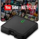 Wireless Carplay Adapter 2025 Ai Box for iPhone & Android Auto with Netflix YouTube Supports TF card Dongle Plug and Play Easy Setup Carplay Video entertainment box for iOS 10+ and cars after 2015 Car