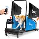 Lifepro PawRunner Dog Treadmill for Small Dogs, Dog Treadmill for Medium Dogs, Pet Treadmill for Dogs up to 130lbs, Dog Pacer Treadmill Indoor Dog Running Machine, Small Dog Treadmill for Dog Fitness