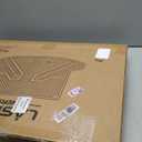 LASFIT Cargo Mat & Backrest Mats for Nissan Armada/Infiniti QX80 2019-2024, All Weather TPE Custom Fit Easy Clean Durable No-Curling Trunk Mat for Armada & QX80, Black