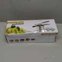 Potato Ricer, Ricer for Mashed Potatoes, 3 Interchangeable Discs Potato Masher Stainless Steel for Fluffy Mashed Potatoes, Heavy Duty Spaetzle Maker with Silicone Handle, for Gnocchi Spaghetti