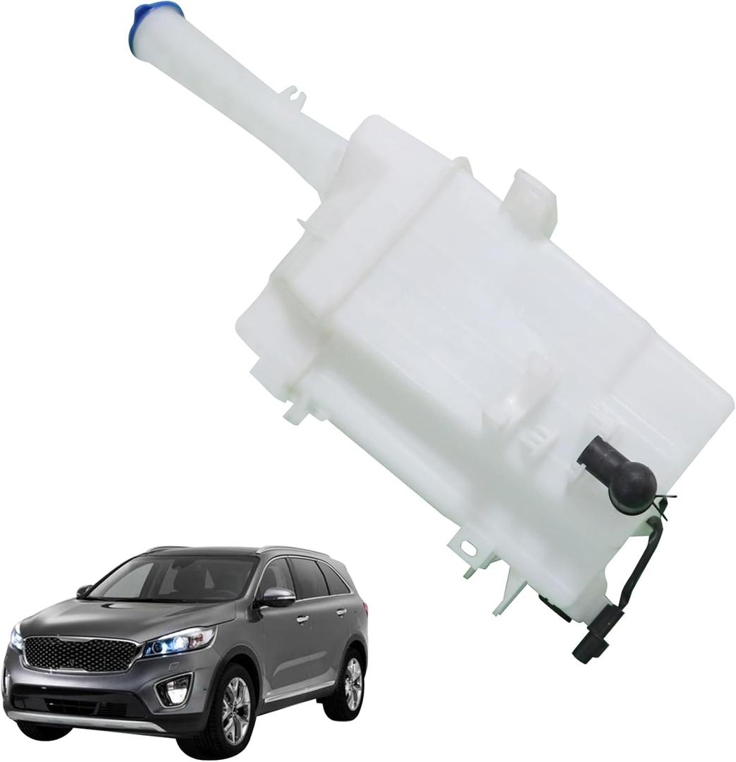 XQSMWF Windshield Washer Reservoir Tank Compatible with Kia Sorento 2016 2017 2018 2019 2020 98620C5500 98620C6000 98620-C5500 98620-C6000