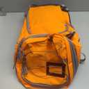 55L-70L Expandable Ski Boot Bag – Waterproof, Durable with Helmet Compartment – Ideal for Ski & Snowboard Gear – Men & Women, Orange