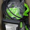 Electric Pressure Washer, 4800PSI Max 3.0GPM Power Washer Electric Powered with 20FT Hose, 35FT Power Cord, 4 Nozzles Foam Cannon High Pressure Washer for Car Patio Garden Fences(Green)