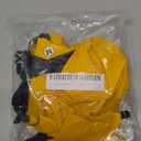 Anti-Dirt Dog Pants for Small Dogs Pet Dust Pants Waterproof Puppy Leg Covers Outdoor Walking Dog 4 Leggings for Small Medium Doggy Yellow,M (M(Neck*Chest *Back:11.4*17.7*11.4"))