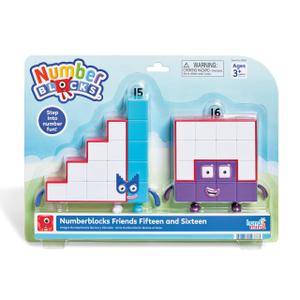 hand2mind Numberblocks Friends Fifteen and Sixteen Figure Pack, Ages 3+
