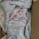 Vhong Washable Area Rugs Boho Vintage Modern Neutral Large Carpet Green and Pink High Traffic Rugs 57 for Dinning Room Living Room Bedroom Farmhouse Non Slip (5'7', Green/Pink)