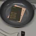 PRICUSIS Nonstick Ceramic Frying Pan, 8/10/12 Inch Non Toxic Skillet, Egg & Omelet & Chef's Pan, Induction Compatible & Oven Safe, Dishwasher Safe,PTFE PFAS & PFOA Free (10 Inch, Gray)